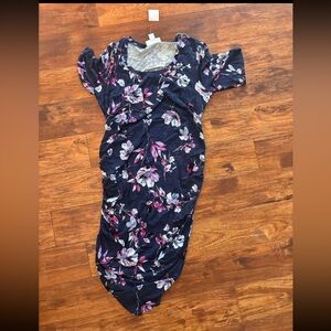 Short sleeve, tight fitting. NWT. Size large. Brand motherhood maternity.